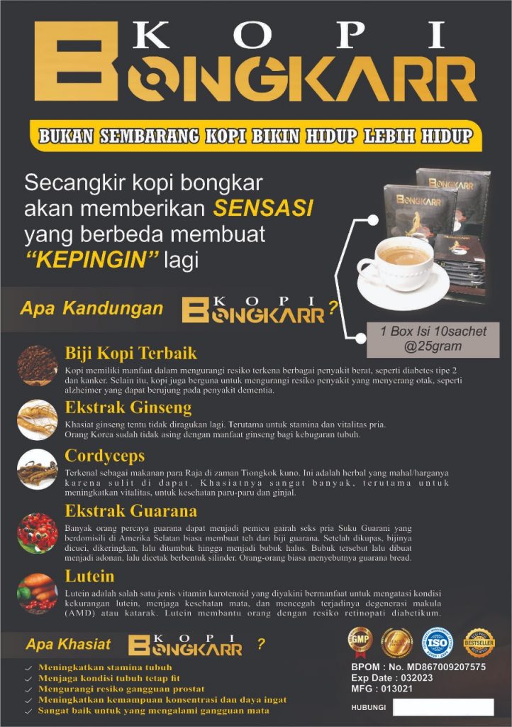 kopi bongkar manfaat