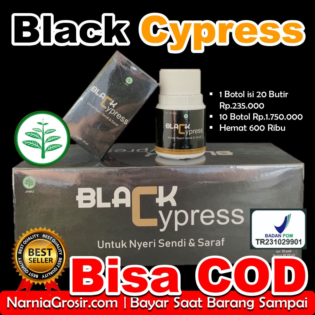 black cypress bayar saat barang sampai