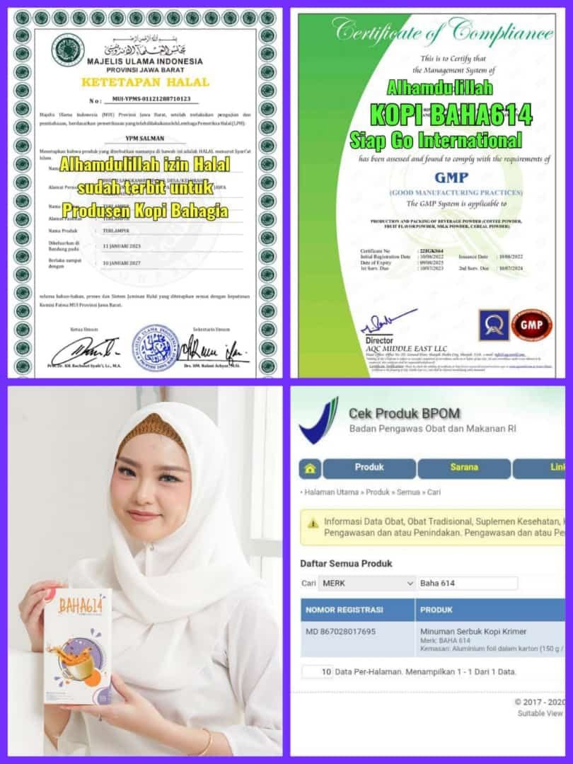Legalitas kopi bahagia