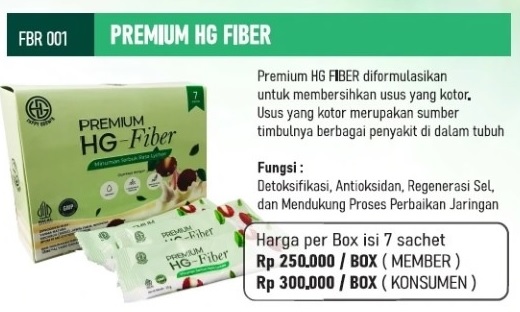 Harga premium HG Fiber